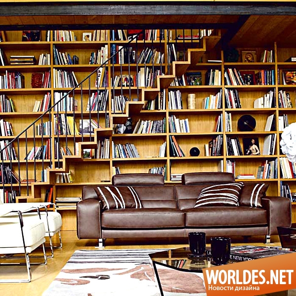 дизайн мебели, дизайн стеллажей для книг, мебель, современная мебель, деревянная мебель, стеллажи для книг, полки для книг, книжные полки, оригинальные книжные полки, оригинальные стеллажи для книг