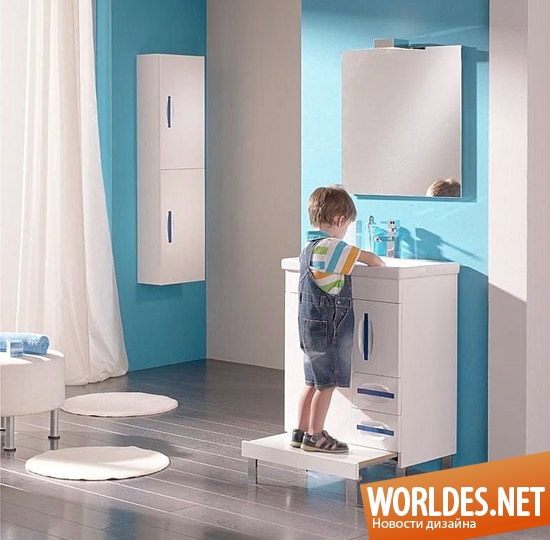 ванная комната для детей, детская ванная комната, детская ванная, интерьер ванной комнаты для детей, интерьер ванной для детей, дизайн детской ванной