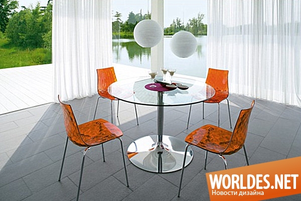дизайн мебели, дизайн столов, мебель, стеклянная мебель, столы, стеклянные столы, обеденные столы, элегантные стеклянные столы