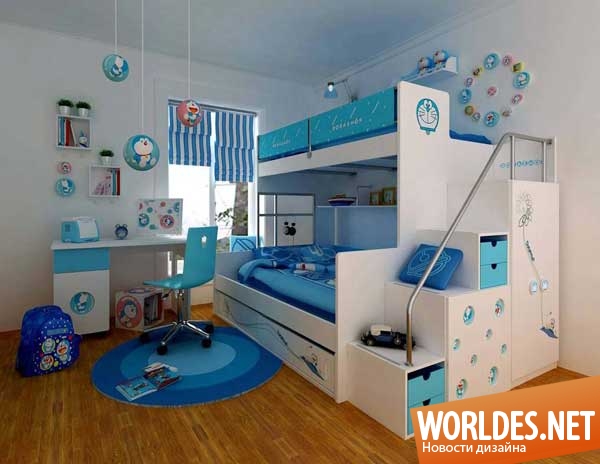 дизайн мебели, дизайн двухъярусных кроватей, мебель, детская мебель, кровати, двухъярусные кровати, детские кровати, практичные детские кровати