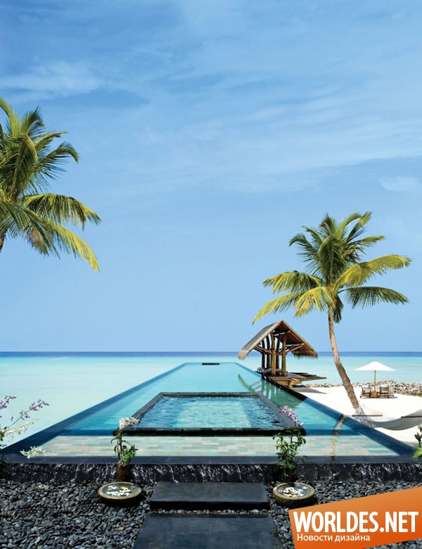дизайн интерьера, дизайн интерьера отеля, отель, курорт, пятизвездочный отель, курорт на Мальдивах