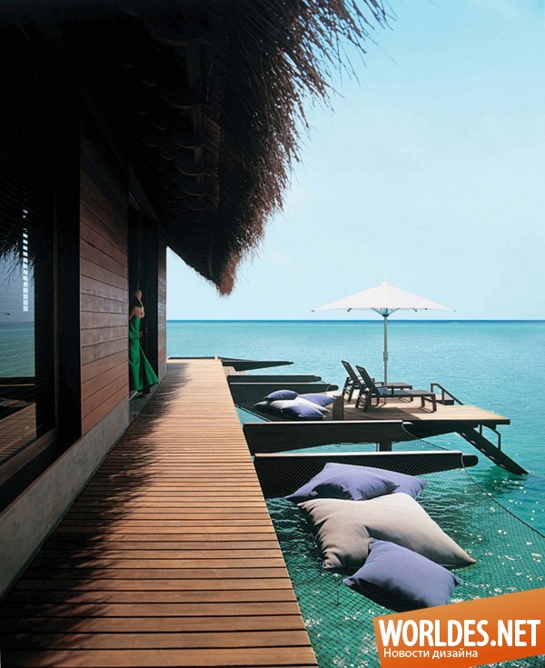 дизайн интерьера, дизайн интерьера отеля, отель, курорт, пятизвездочный отель, курорт на Мальдивах