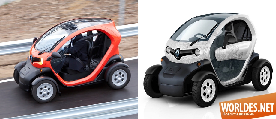 Комбинизончик для Renault Twizy, Renault Twizy, дизайн авто, дизайн автомобиля