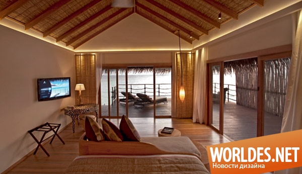дизайн курорта, курорт, курорт на Мальдивах, красивый курорт, ландшафтный дизайн