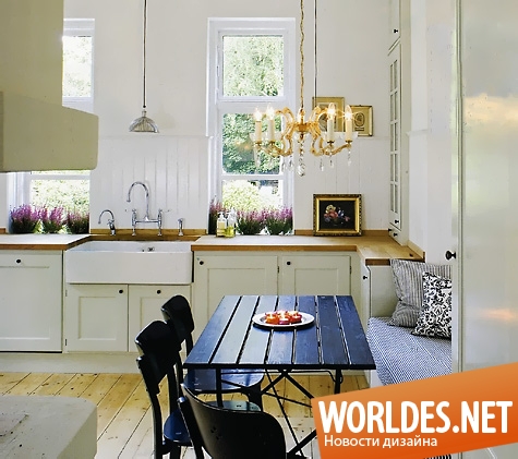 дизайн кухонь, кухни, современные кухни, скандинавские кухни, светлые кухни, уютные кухни