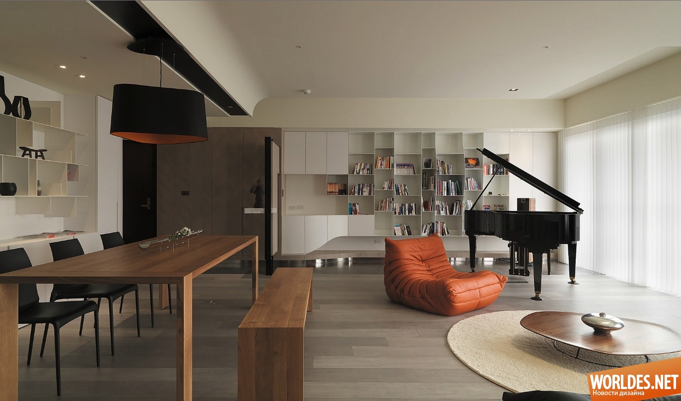 дизайн интерьеров, дизайн интерьера квартиры, красивая квартира, элегантная квартира, стильная квартира, простой интерьер квартиры
