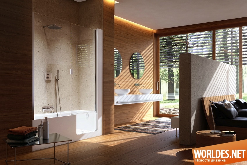 дизайн ванных комнат, ванные комнаты, стильные ванные комнаты, уникальные ванные комнаты, красивые ванные комнаты