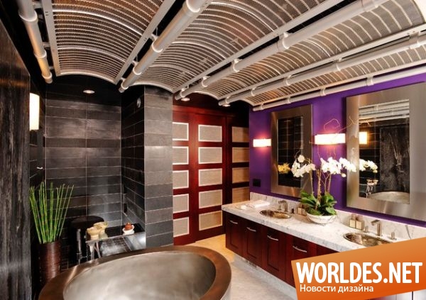 дизайн ванной комнаты, ванные комнаты, стильные ванные комнаты, японские ванные комнаты, японские ванны, стильные японские ванные комнаты
