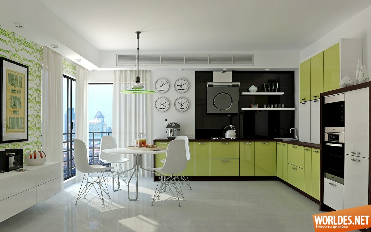 дизайн кухонь, интересные кухни, современные кухни, красивые кухни, стильные кухни