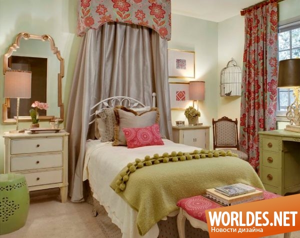 дизайн мебели, дизайн кроватей, мебель, кровати, кровати с балдахинами, стильные кровати, очаровательные кровати