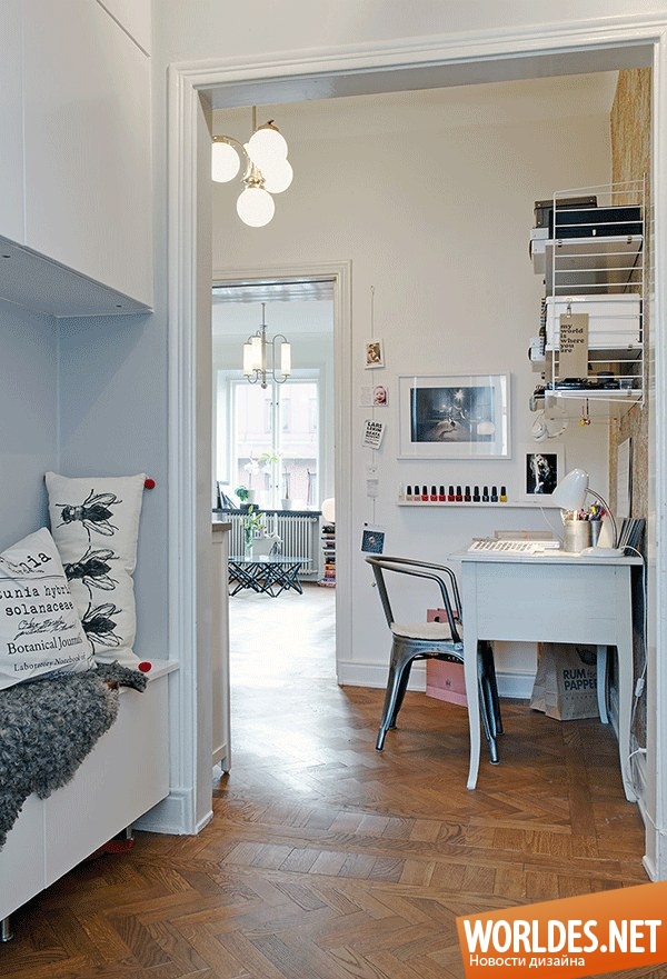 дизайн интерьеров, дизайн интерьера квартиры, уютная квартира, квартира в скандинавском стиле, светлая квартира