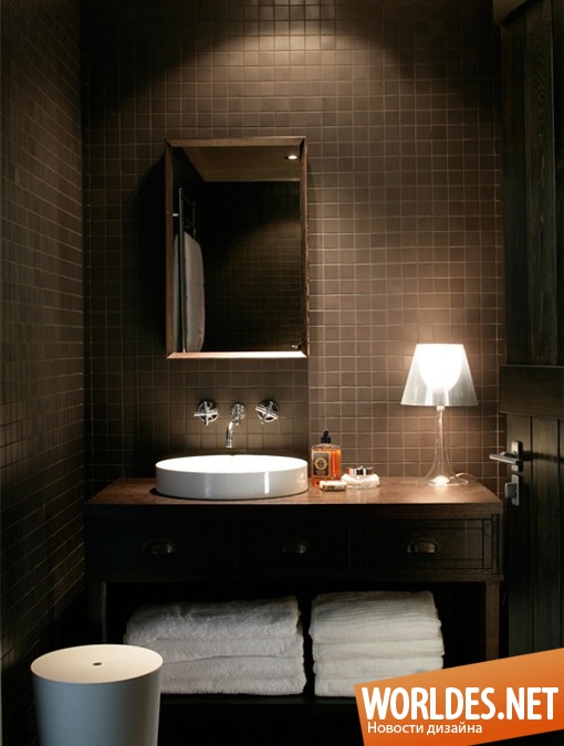 дизайн ванных комнат, современные ванные комнаты, стильные ванные комнаты, элегантные ванные комнаты, ванные комнаты в шоколадных оттенках