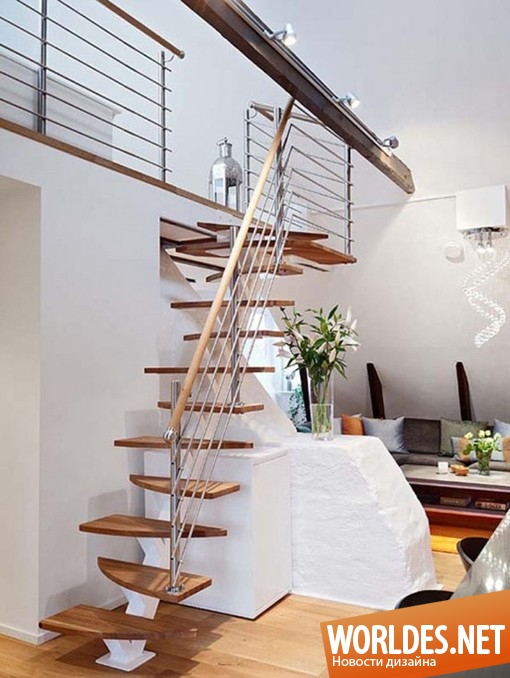 дизайн лестниц, деревянные лестницы, разнообразные деревянные лестницы, красивые лестницы, современные лестницы