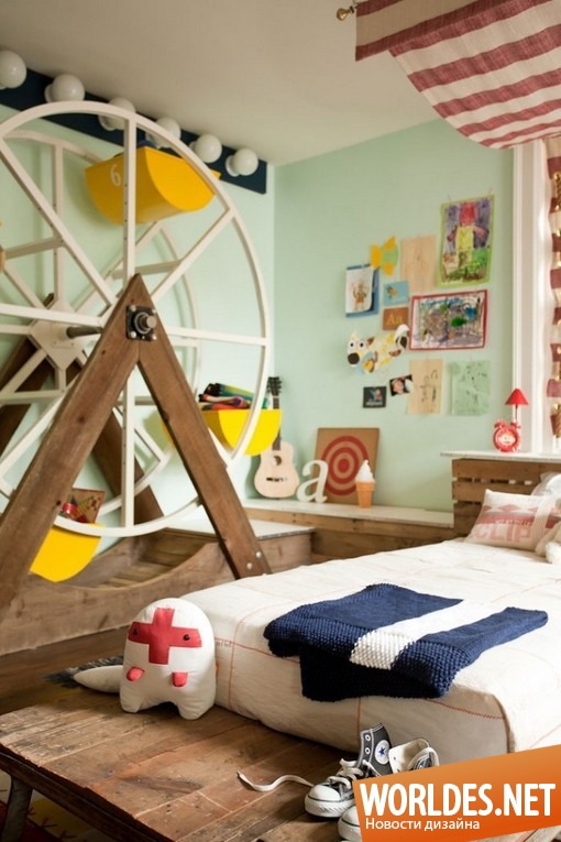 дизайн деткой комнаты, дизайн интерьера детской комнаты, детские комнаты, идеи оформления детских комнат