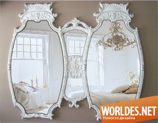 дизайн зеркал, декоративный дизайн, зеркала, зеркало, оригинальные зеркала, красивые зеркала, элегантные зеркала
