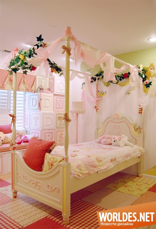 дизайн спален, спальни, детские спальни, сказочные детские спальни, красивые детские спальни