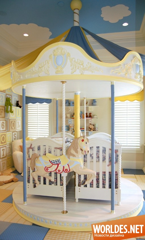 дизайн спален, спальни, детские спальни, сказочные детские спальни, красивые детские спальни