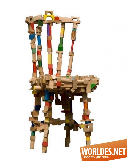 дизайн кресел, современные кресла, стильные кресла, уникальные кресла, оригинальные кресла, кресла с использованных материалов, мебель с использованных материалов