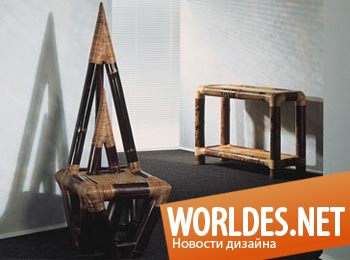 дизайн мебели, бамбуковая мебель, стильная мебель, красивая мебель, уникальная мебель, мебель из бамбука