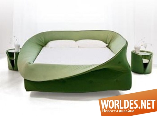 дизайн кровати, оригинальная кровать, безопасная кровать, стильная кровать, комфортная кровать