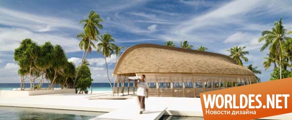 курорт на Мальдивах, эксклюзивный курорт, красивый курорт, великолепный курорт