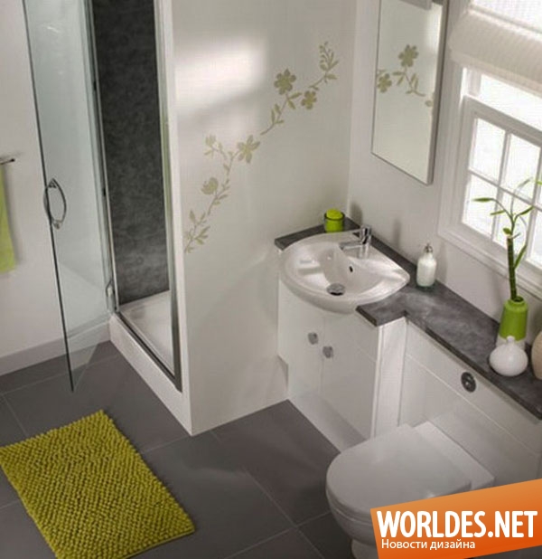 ванные комнаты, небольшие ванные комнаты, стильные ванные комнаты, красивые ванные комнаты, современные ванные комнаты