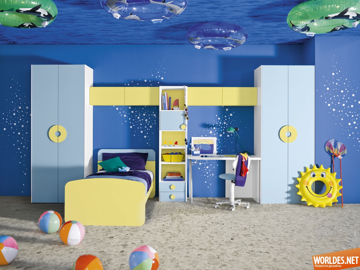детские комнаты, свежие детские комнаты, идеи красивых детских комнат, яркие детские комнаты, красивые детские комнаты