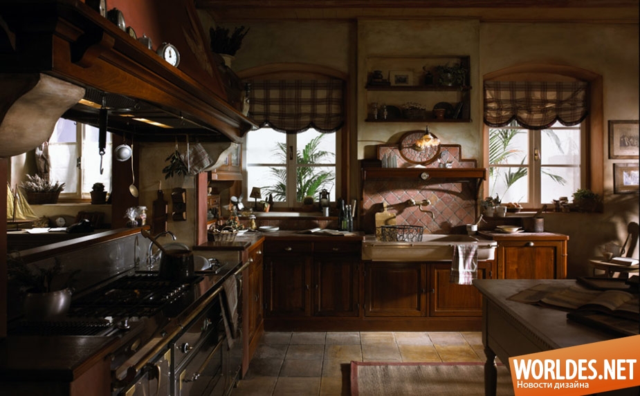 дизайн кухонь, классические кухни, стильные кухни, уютные кухни, кухни в стиле кантри