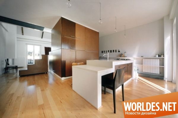 дизайн интерьера квартиры, современная квартира, двухкомнатная квартира, просторная квартира, уютная квартира