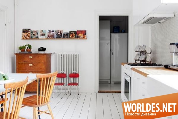 дизайн кухонь, дизайн интерьера кухонь, стильные кухни, светлые кухни, кухни в скандинавском стиле