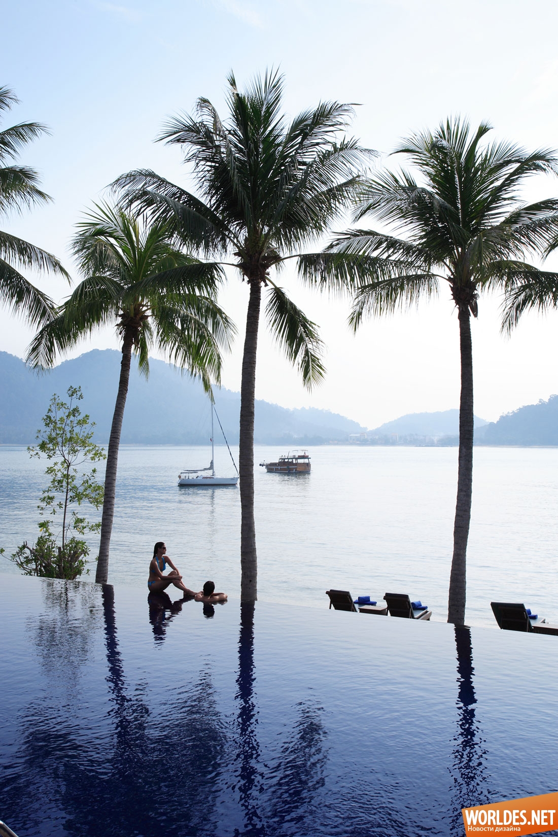 дизайн курорта, экзотический курорт, красивый курорт, курорт в Малайзии, отель курорта