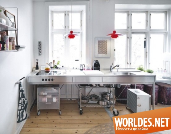 дизайн кухонь, белые кухни, кухни в белом цвете, красивые белые кухни, светлые кухни