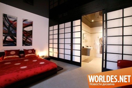 дизайн интерьеров, дизайн интерьера в стиле Дзен, спальни в стиле Дзен, интерьеры в азиатском стиле, интерьеры в стиле Дзен