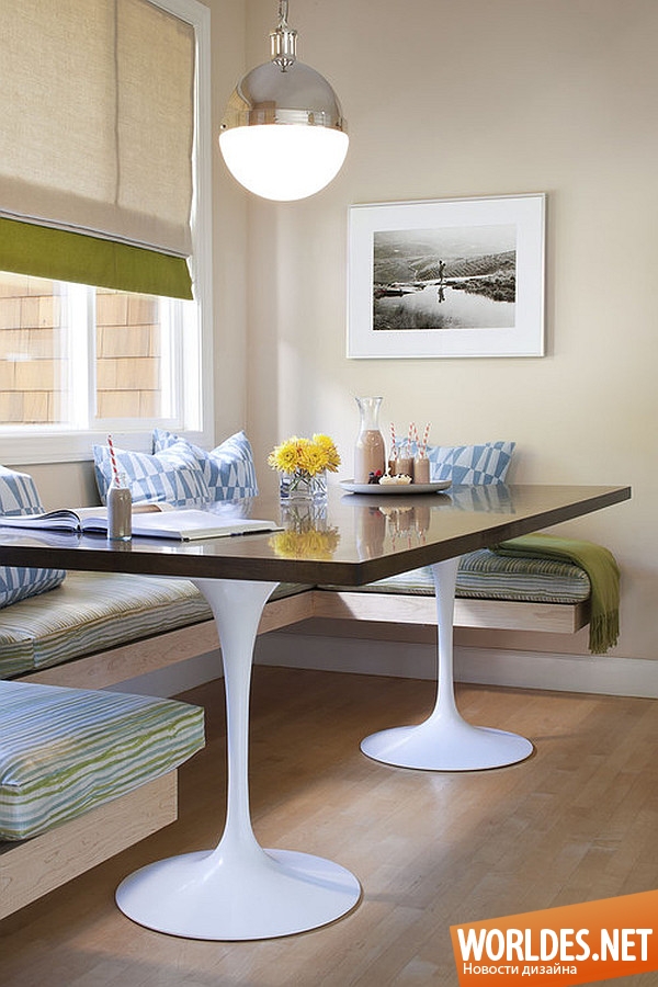 дизайн кухонного стола, оригинальные идеи для кухонных столов, оригинальный кухонный стол, стильный кухонный стол