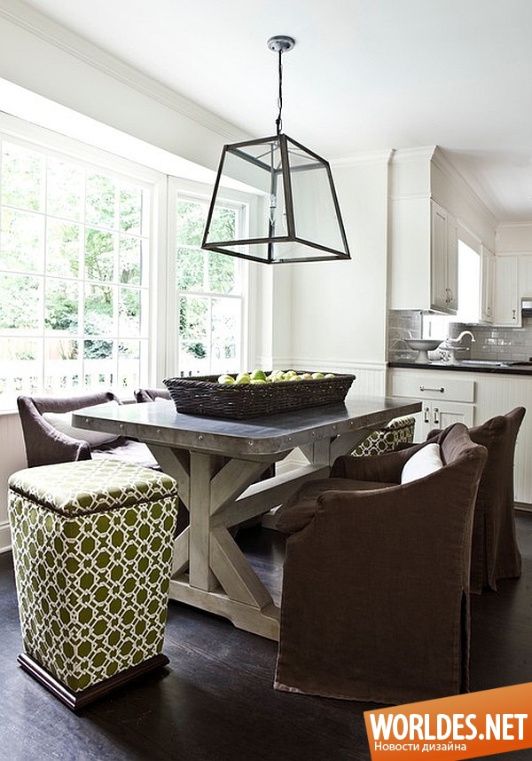дизайн кухонного стола, оригинальные идеи для кухонных столов, оригинальный кухонный стол, стильный кухонный стол