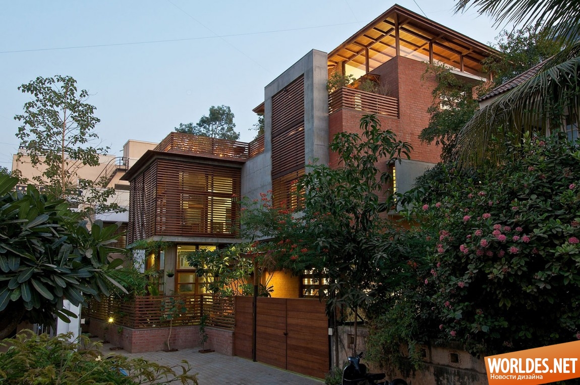 дизайн дома, современный дом, экологически чистый дом, дом из природных материалов, стильный дом