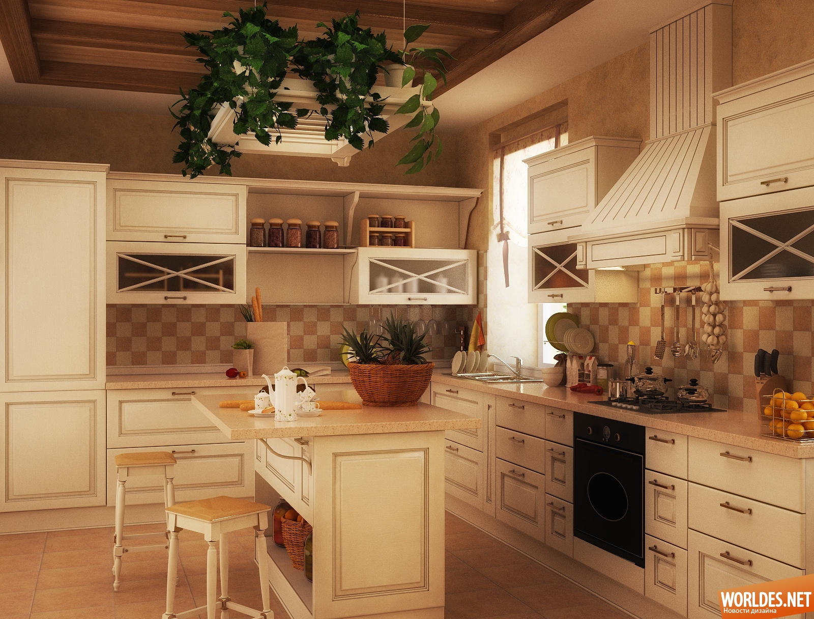 дизайн кухонь, роскошные кухни, традиционные кухни, стильные кухни, уютные кухни