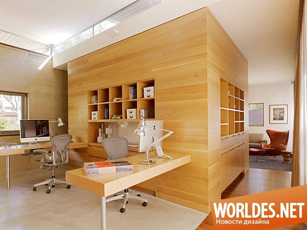 дизайн домашнего офиса, творческие идеи оформления домашнего офиса, домашний офис, современный домашний офис