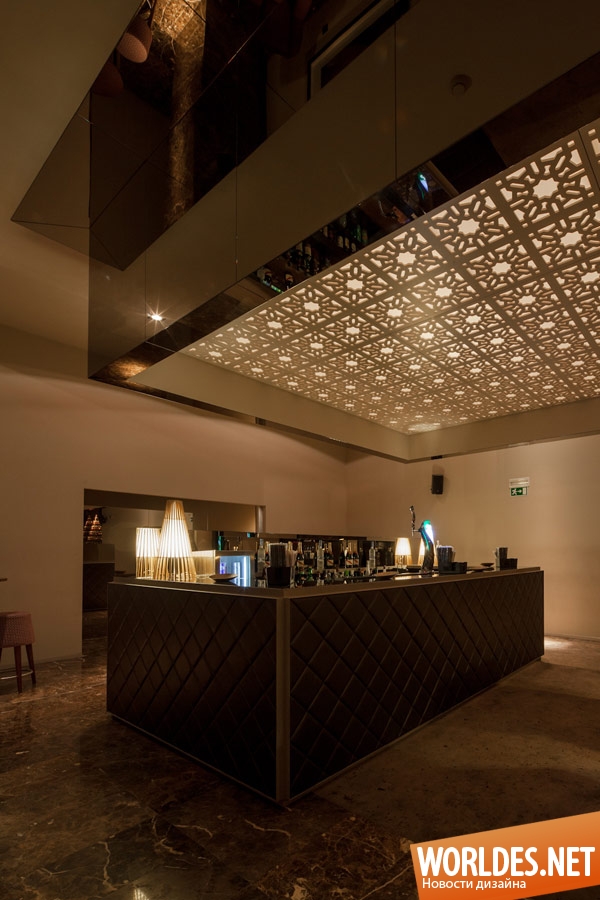 дизайн интерьера бара, изысканный бар, стильный бар, роскошный бар, современный бар