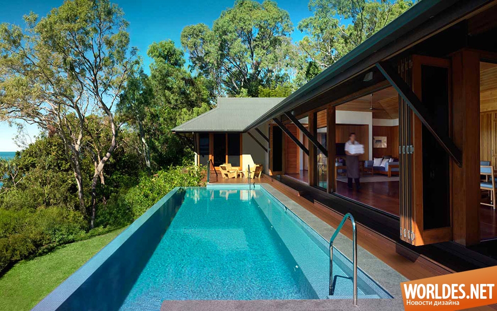 дизайн курорта, роскошный курорт, курорт в Австралии, впечатляющий курорт