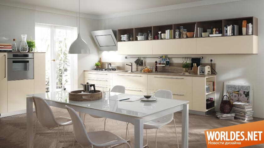 дизайн кухонь, итальянские кухни, современные кухни, стильные кухни, функциональные кухни