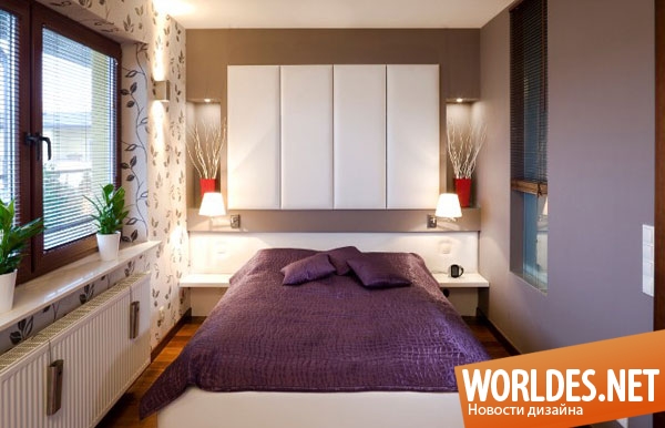 небольшие спальни, маленькие спальни, оригинальные идеи для спальни современные спальни, практичные спальни, стильные спальни