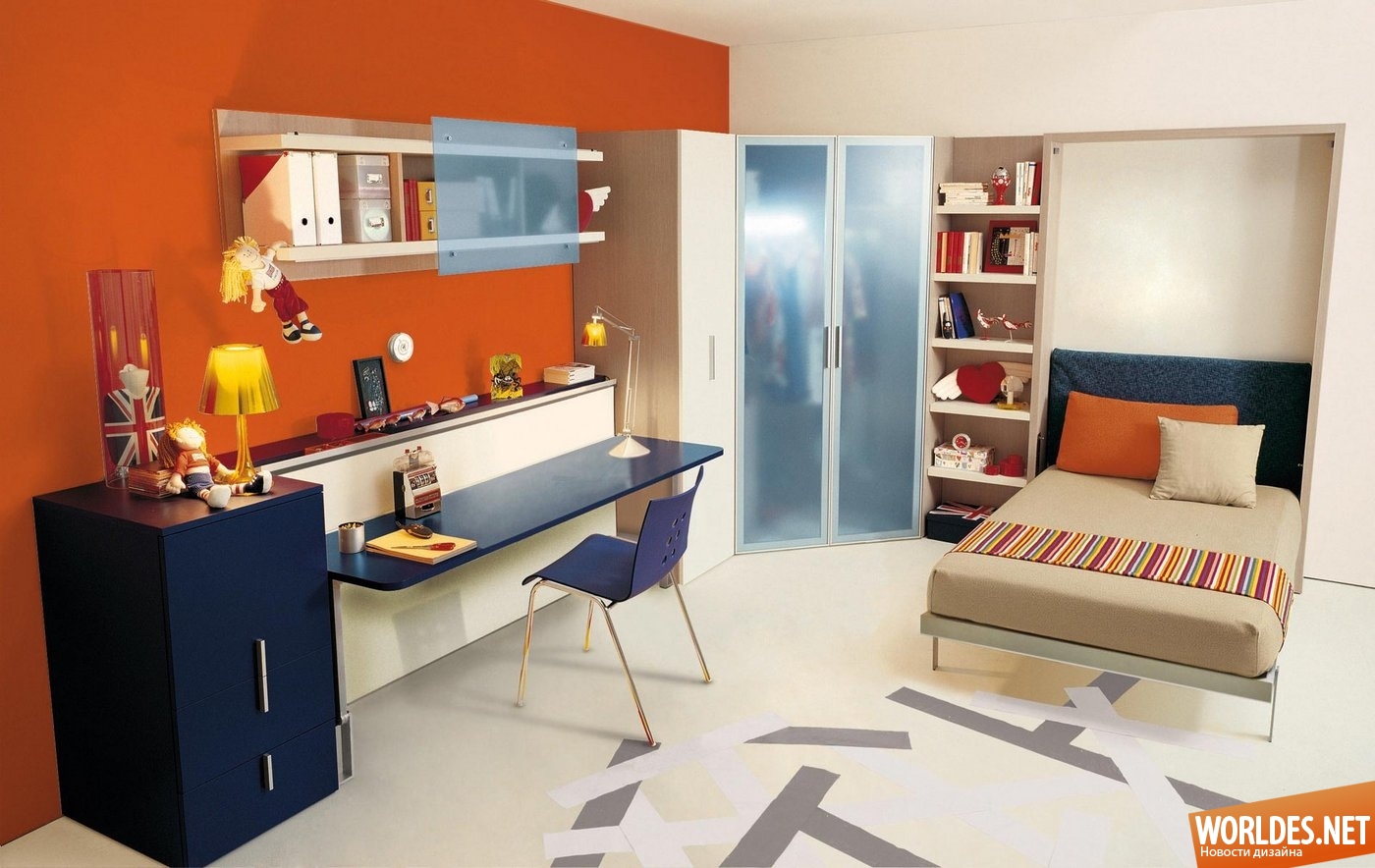 детская комната, детские комнаты, многофункциональная мебель, мебель для детской комнаты