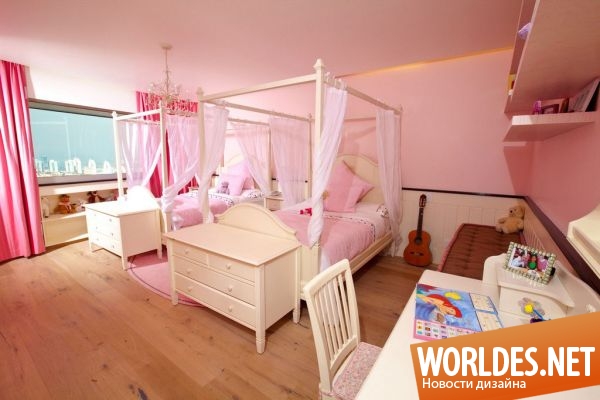 детская комната, красивые детские комнаты, свежие идеи детских комнат, интересные детские комнаты