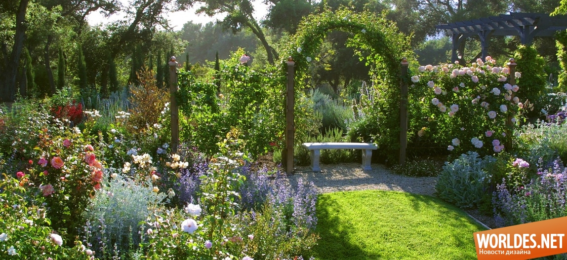 дизайн сада, ландшафтный дизайн, красивые идеи сада, красивый сад