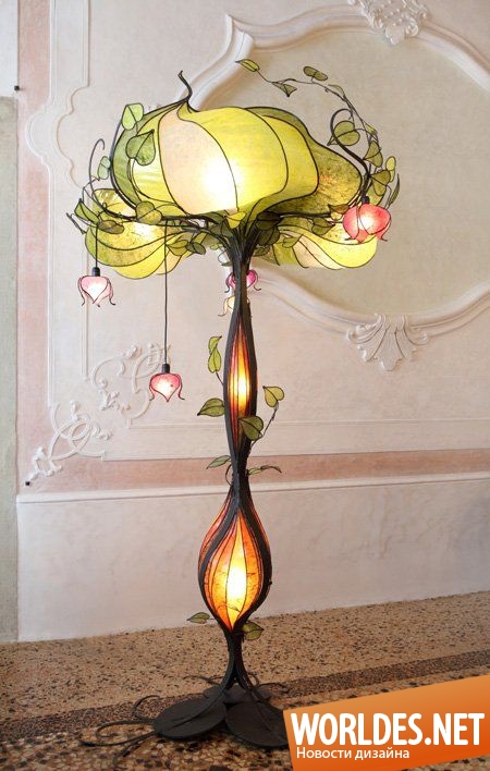 дизайн ламп, вдохновляющие идеи ламп, оригинальные лампы, напольные лампы, уникальные лампы