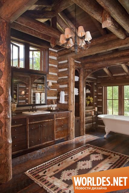 ванные комнаты, ванные комнаты в деревенском стиле, очаровательные ванные комнаты, уютные ванные комнаты