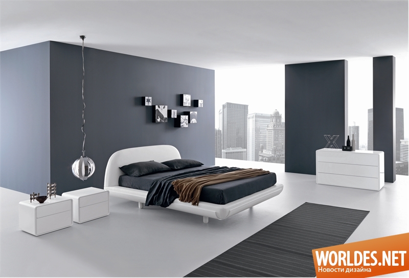 минималистская спальня, стильные спальни, минималистские спальни, современные спальни