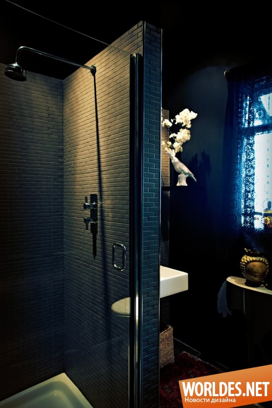 ванные комнаты в готическом стиле, интересные ванные комнаты, необычные ванные комнаты, красивые ванные комнаты, роскошные ванные комнаты