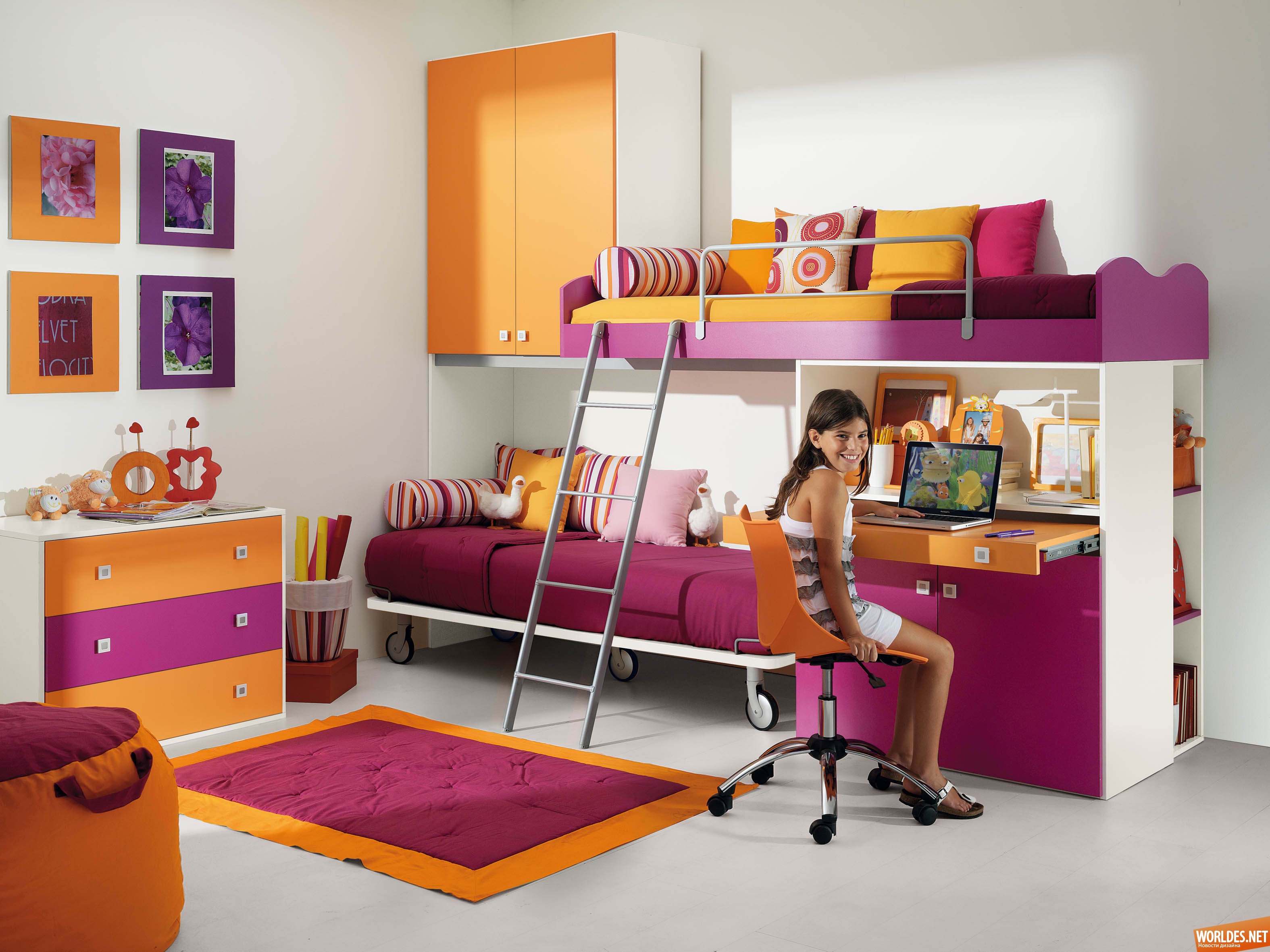 мебель для детской комнаты, детские комнаты мебель для девочек, мебель для детской комнаты мальчика, мебель детский комната фото, двухъярусные кровати
